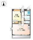 サンフィットの間取図