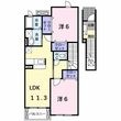 アン・ソレイエ・ジャルダンの間取図