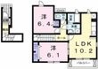 メイフラワーの間取図