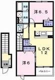 ドルフ・アカネAの間取図