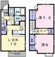 メゾン・オーブⅠの間取図