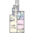 ロジュマンⅢの間取図