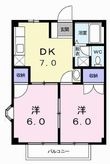 タウニーSAの間取図