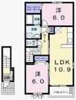 マーレ伊保崎Ⅱの間取図