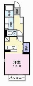 エスターブレAの間取図