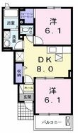 イル　パラッツオ　アミダⅡの間取図
