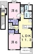 ボヌール メゾンの間取図
