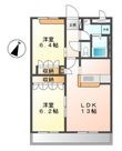 アニヴェルセルⅡの間取図