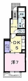 カルマーレAの間取図
