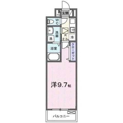 拡大写真:ヒカルサ加古川別府 1階103の間取り
