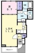 ラフレシールRの間取図
