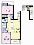 レジデンス高砂宝殿の間取図