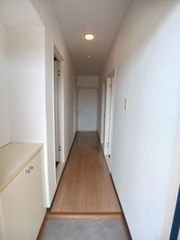 シンプルで使いやすい玄関です