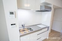 コンパクトなキッチンで掃除もラクラク