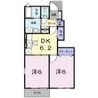 柳川市三橋町柳河の間取図