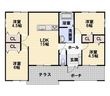 柳川市三橋町蒲船津の間取図