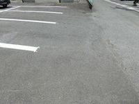 駐車場に車を止められます