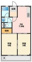 アメニティパークBの間取図