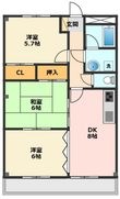 メイプルハウスの間取図