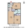 クオリア Bの間取図