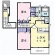 コートデイジーＡの間取図