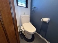 ゆったりとした空間のトイレです