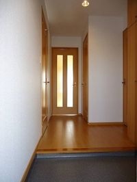 ゆったりとした玄関です