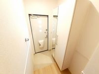 シンプルで使いやすい玄関です