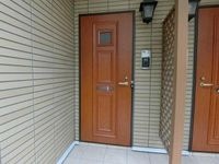 シンプルで使いやすい玄関です