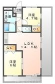 サンルートNON・NOの間取図