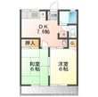 シャトレＢの間取図