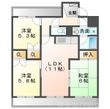 エスペランス池浦B棟の間取図