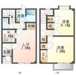 グランドソレーユ Aの間取図