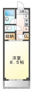 パレス ミサカの間取図