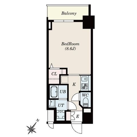 拡大写真:S-RESIDENCE安城adorable 10階1008の間取り