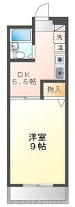 藤井マンション高倉の間取図