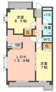ロイヤルスクエアの間取図