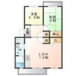 コーポ志字の間取図