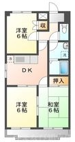 サンチェリーキタムラの間取図