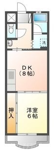 めぞんオリーブの間取図