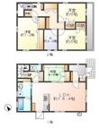 昭和町戸建の間取図