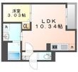 Jack hachimanⅢの間取図