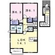 ソーレ(sole)の間取図