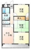 ジュネス保田3の間取図