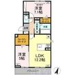 D-avance二本木新町の間取図