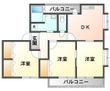 ロックハウスⅡの間取図