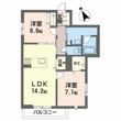 レフィシア城南の間取図