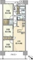 安城市三河安城南町2丁目の間取図