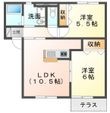 安城市桜井町桜西一丁目の間取図