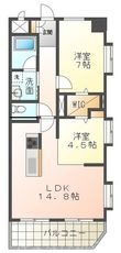 サンコート21の間取図